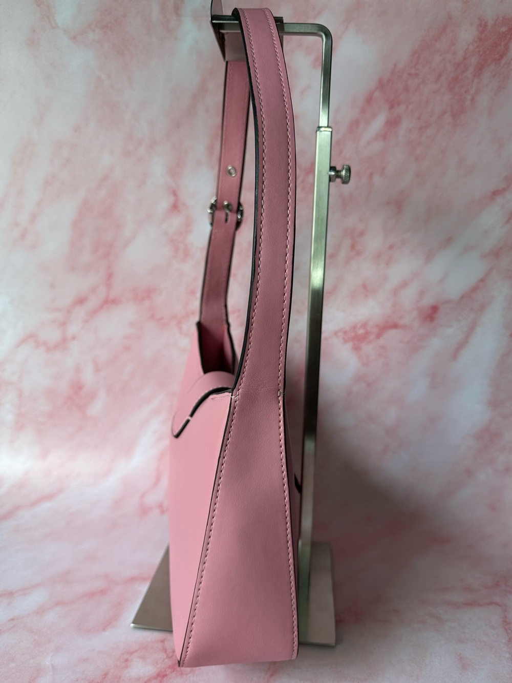 Summer Coach Eliza Pink Shoulder Bag Turnlock Y2K Baguette Purse - Picture 11 of 14
